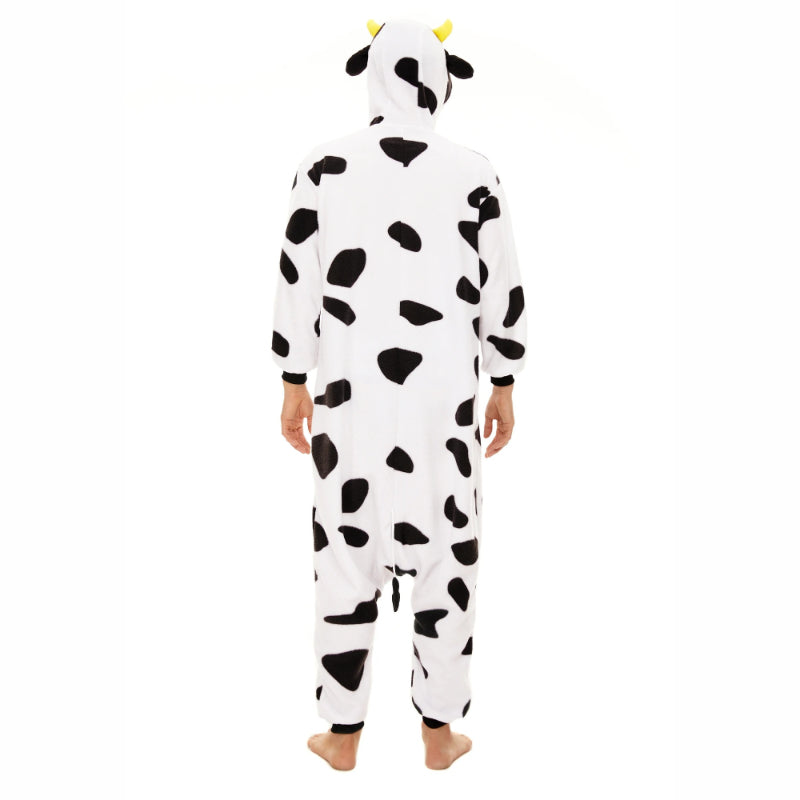 Cow Patterned Matching Family Jumpsuit Set