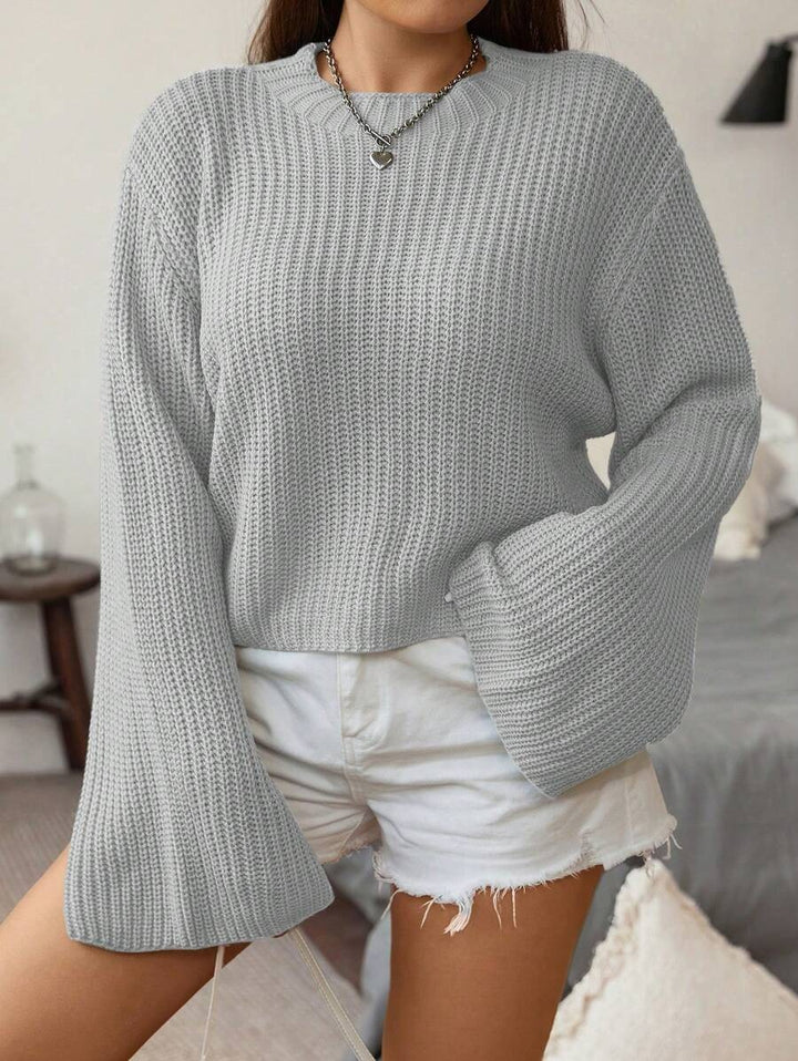 Drop Long Sleeve Sweater