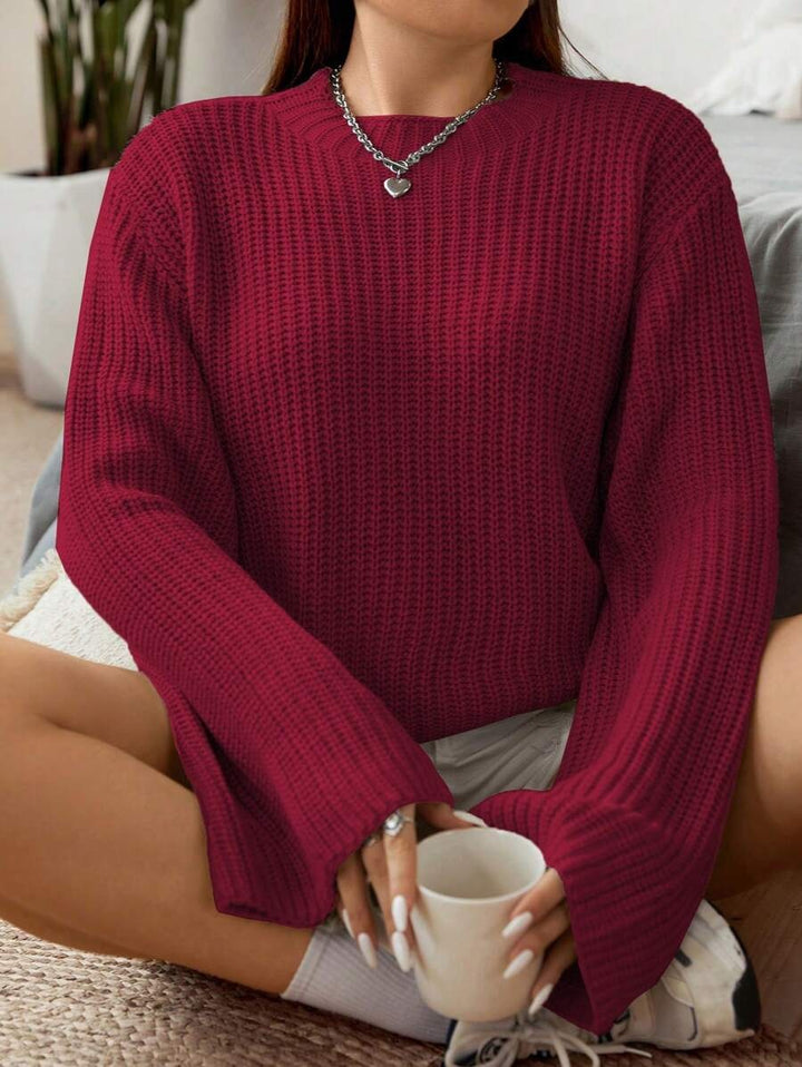 Drop Long Sleeve Sweater