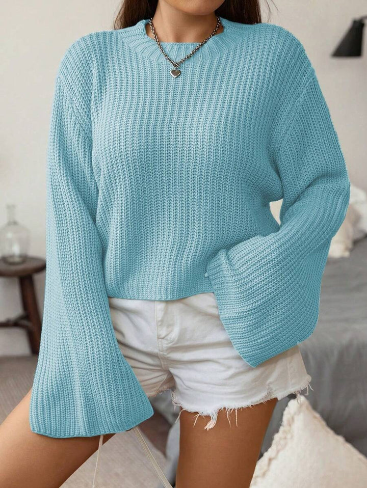 Drop Long Sleeve Sweater