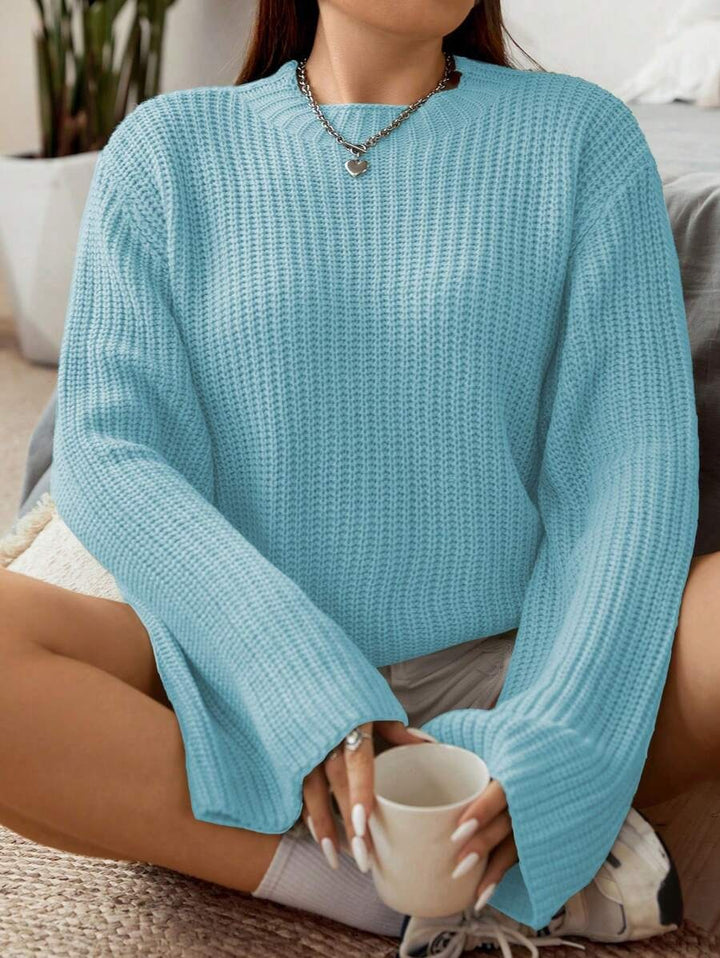 Drop Long Sleeve Sweater