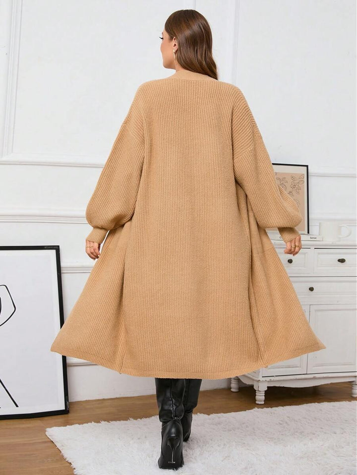 Dual Pocket Long Sleeve Cardigan