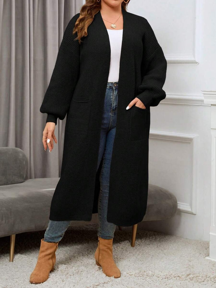 Dual Pocket Long Sleeve Cardigan