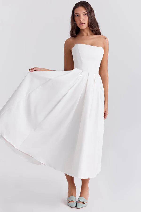 Elegant Leah Midi Sundress