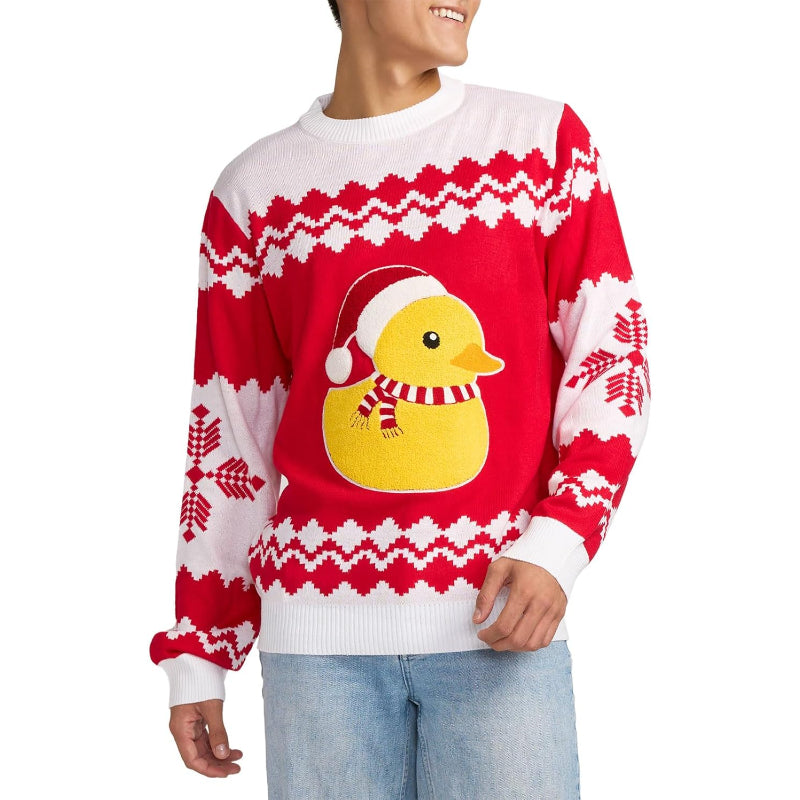 Festive Embellished Ugly Christmas Sweaters