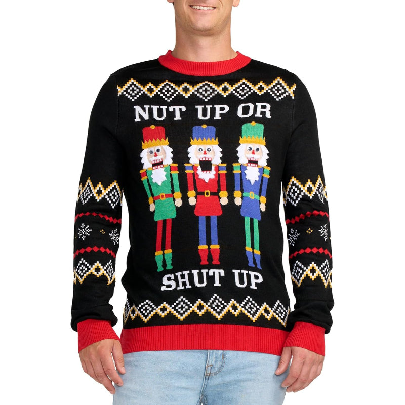 Festive Embellished Ugly Christmas Sweaters