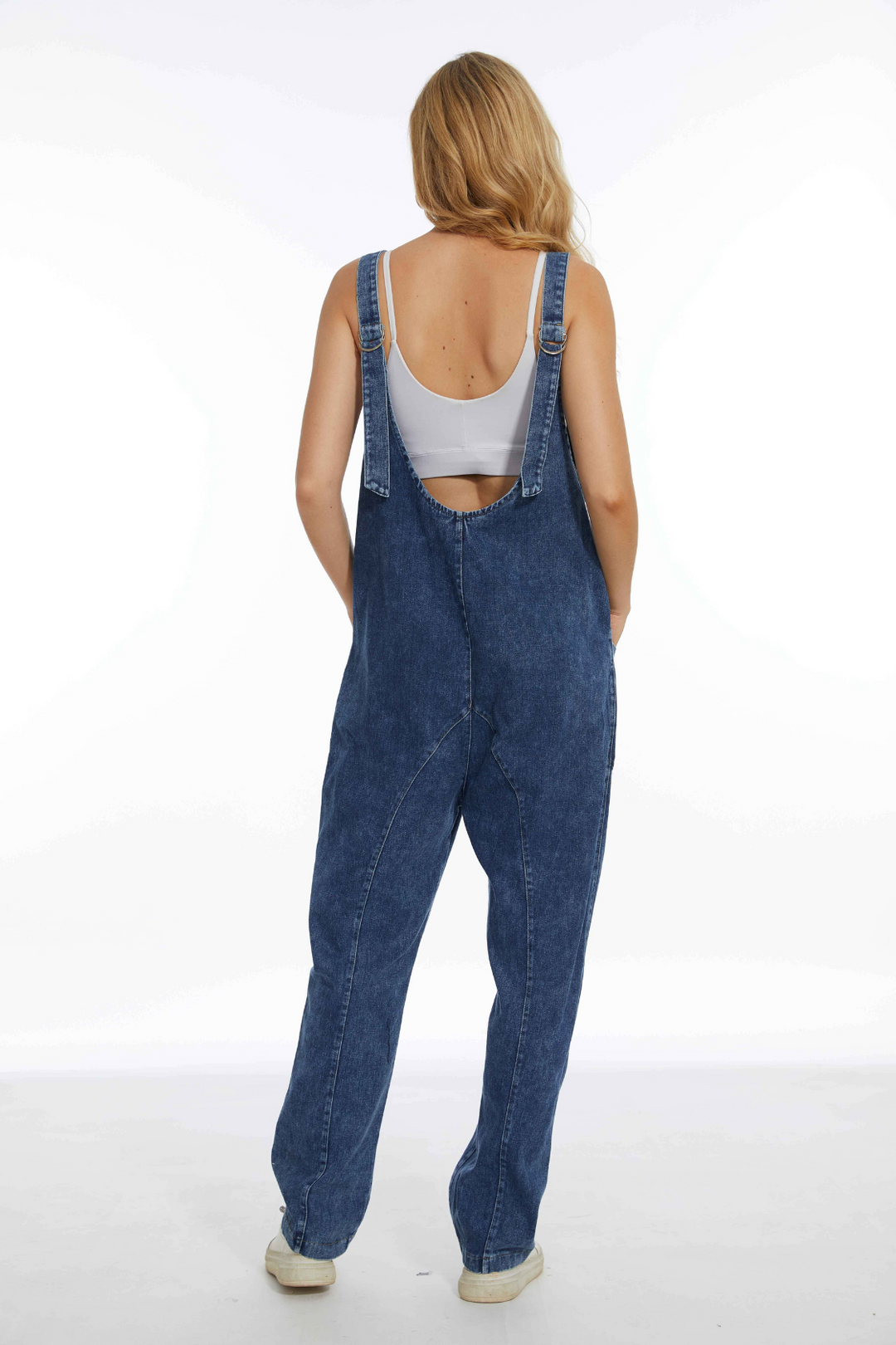 Essential Pockets Denim Jumpsuit