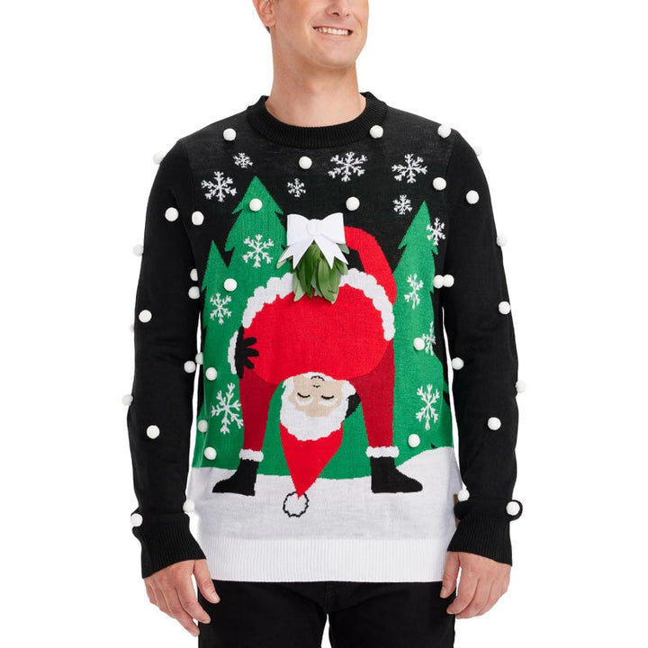 Decorative Festive Holiday Sweaters with Embellishments