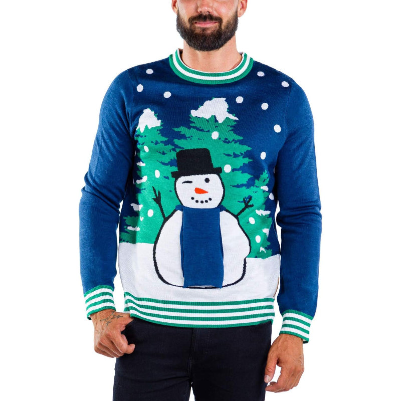 Decorative Festive Holiday Sweaters with Embellishments