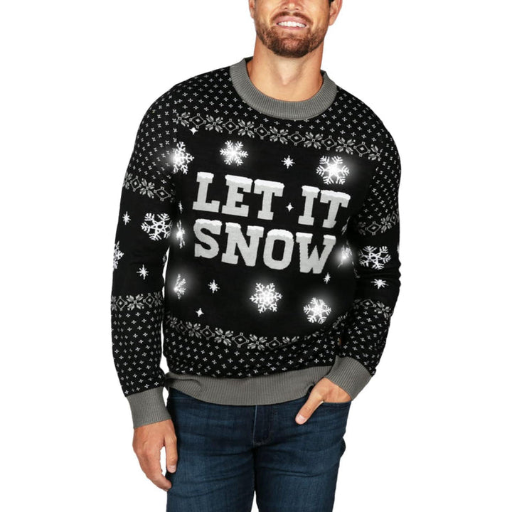 Radiant Festive Light Up Holiday Sweater