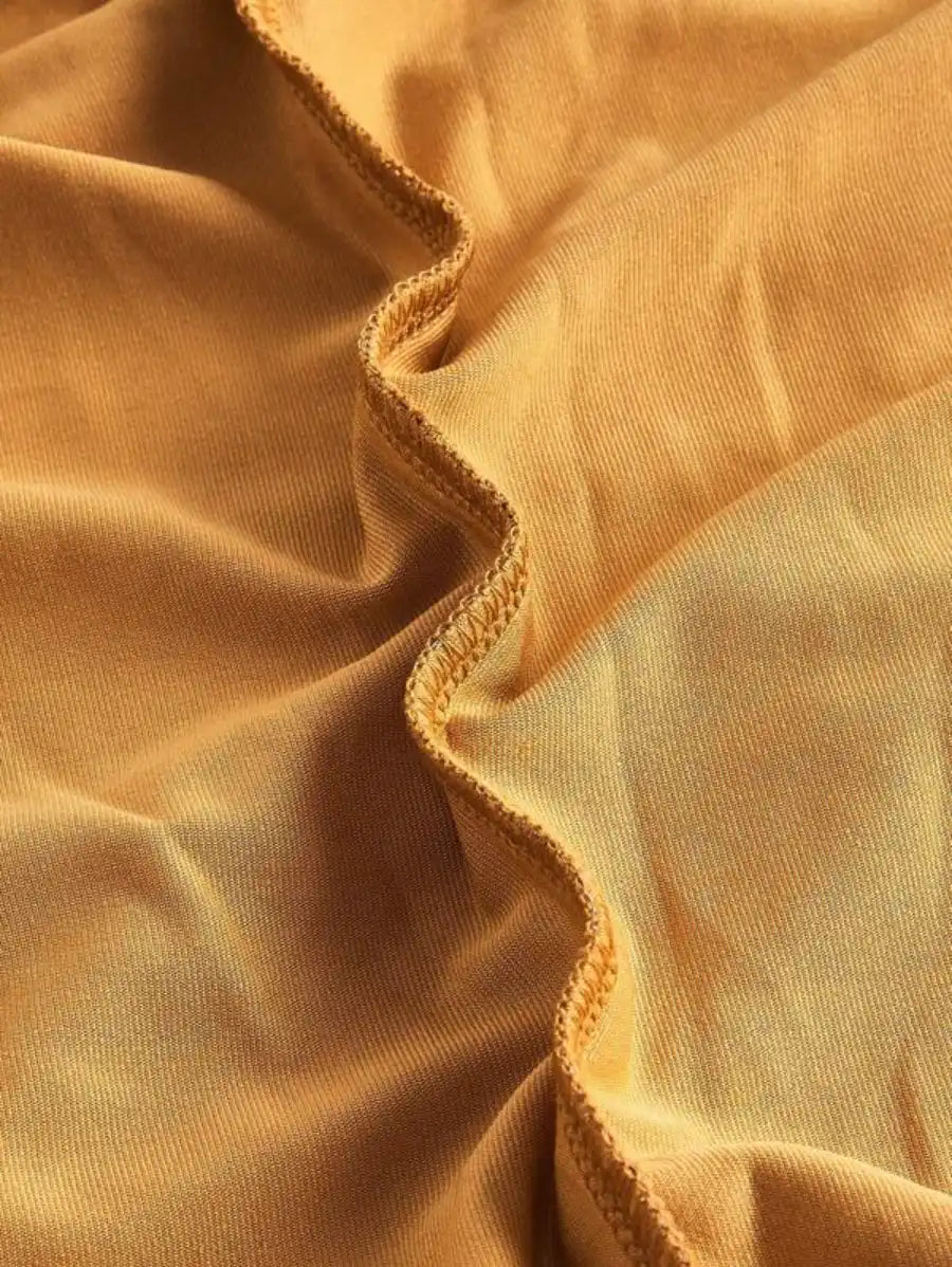 Robe caraco en maille fendue à l'avant drapée à imprimé floral