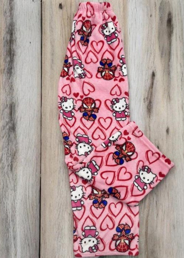 Hello Kitty Spider Man Loose Pajamas