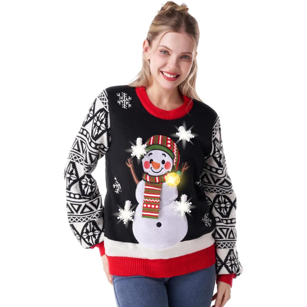 Radiant Light Up Sweater For The Festive Season