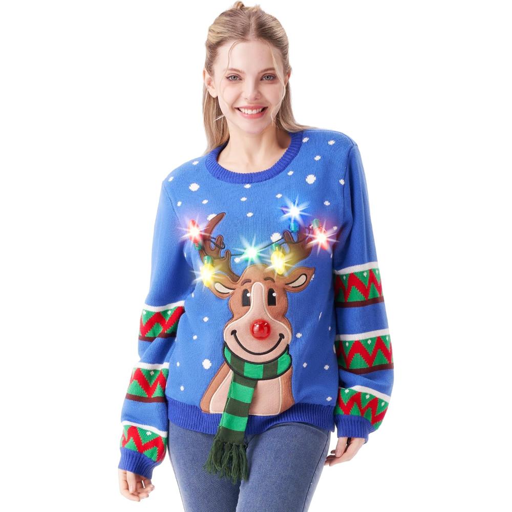 Radiant Light Up Sweater For The Festive Season