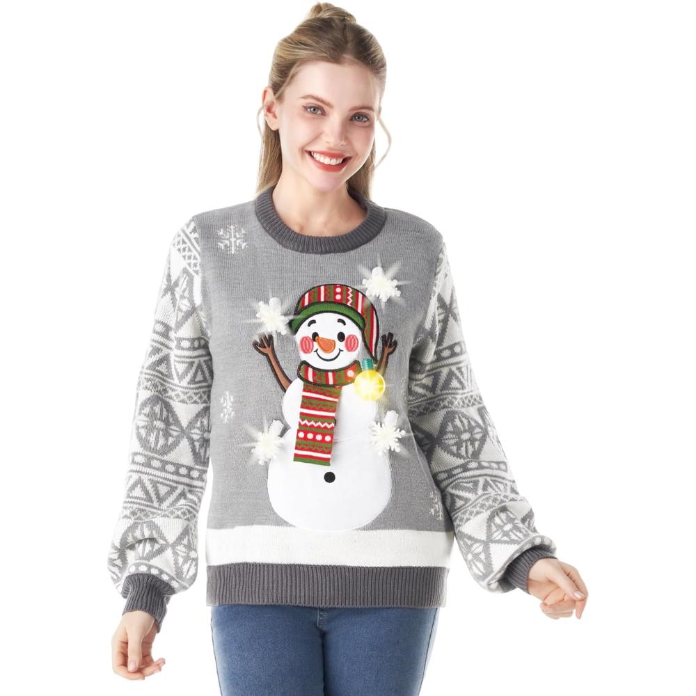 Radiant Light Up Sweater For The Festive Season