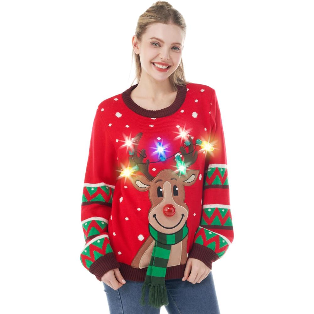 Radiant Light Up Sweater For The Festive Season