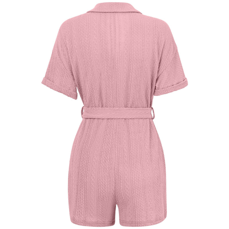 Comfy Short Sleeve Jumpsuit