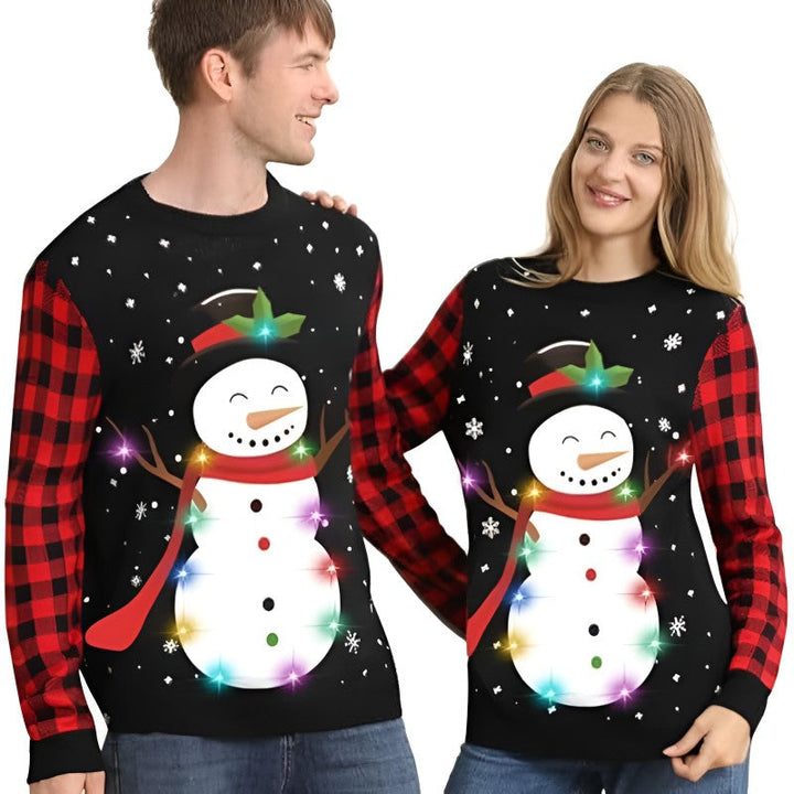 Illuminated Festive Ugly Christmas Sweater