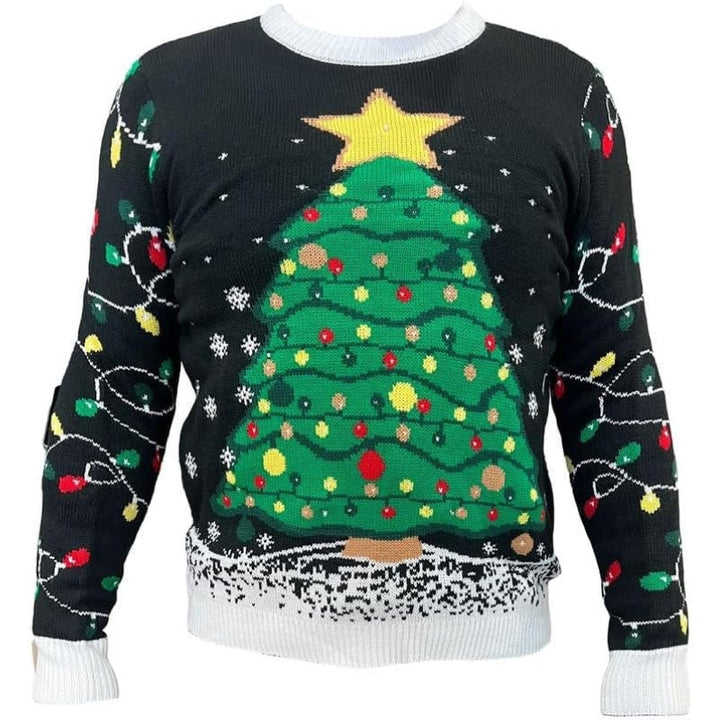 Illuminated Festive Ugly Christmas Sweater