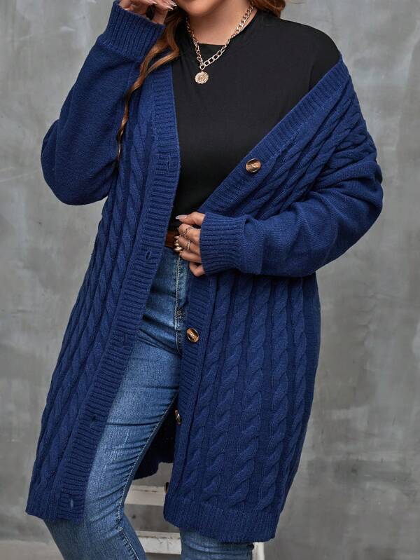 Long Sleeve Stretchable Cardigan