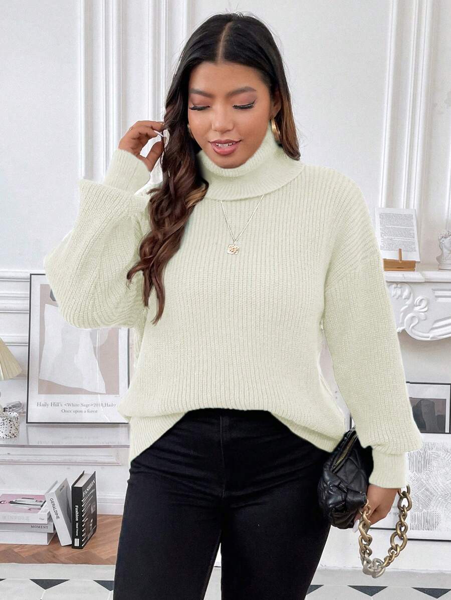 Medium Stretch Casual Pullover Sweater