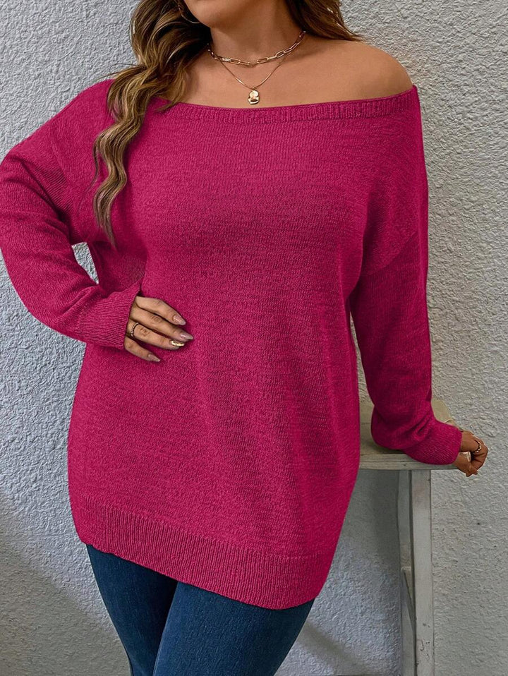Plus Size Loose Casual Sweater