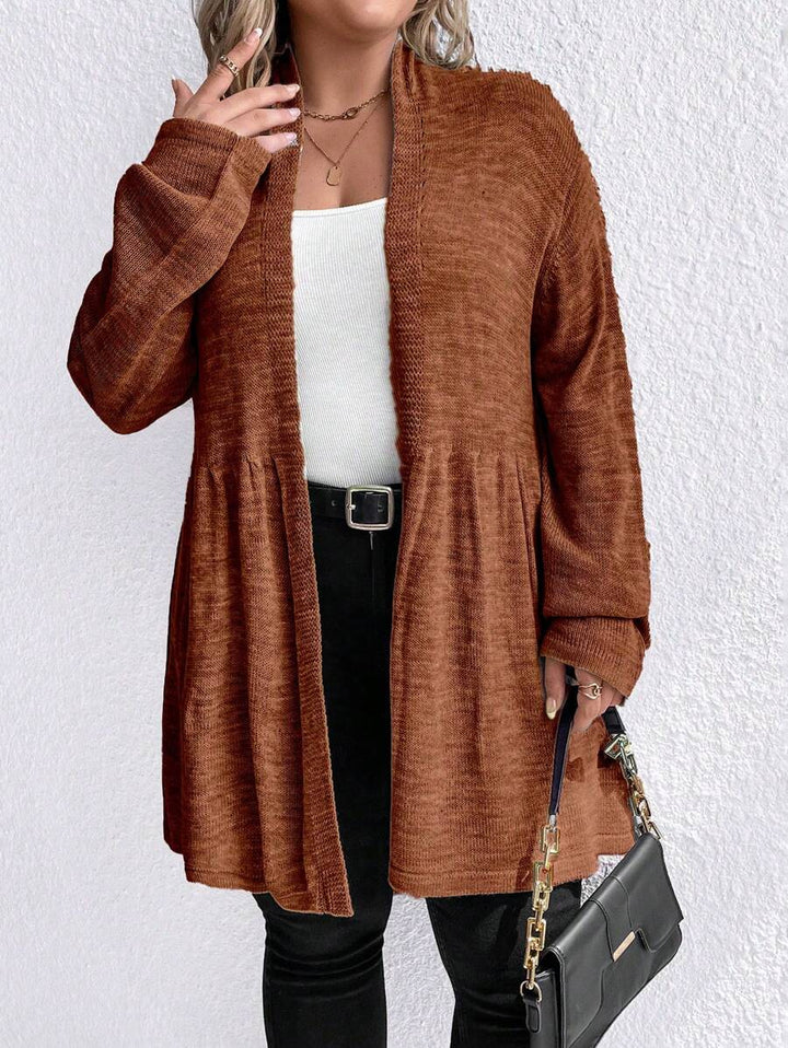 Casual Front Open Cardigan Sweater