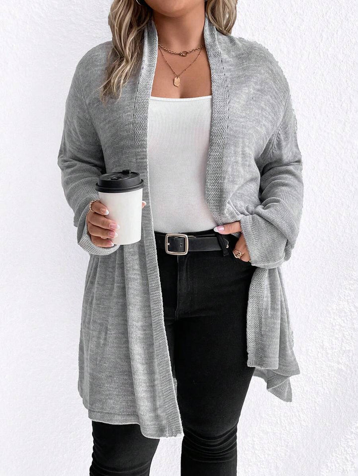 Casual Front Open Cardigan Sweater