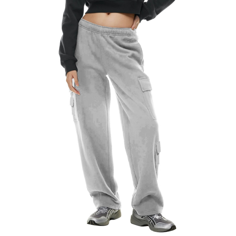 Pocketed Relaxed Fit Cargo Pants