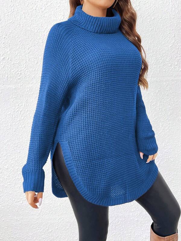 Raglan Sleeve Pullover Sweater