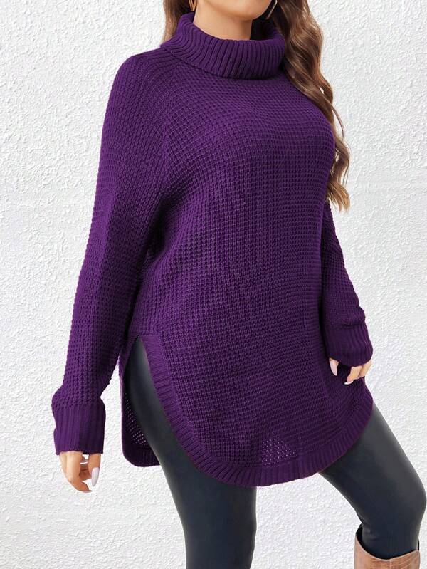 Raglan Sleeve Pullover Sweater