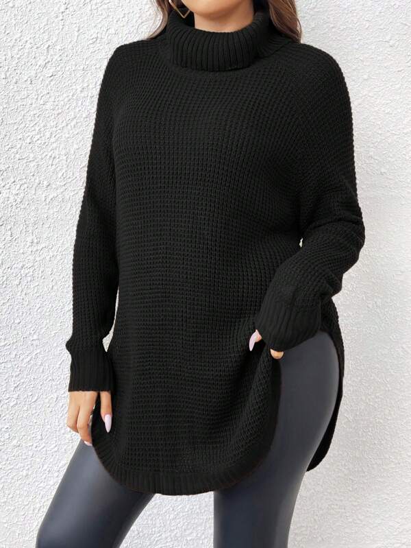 Raglan Sleeve Pullover Sweater