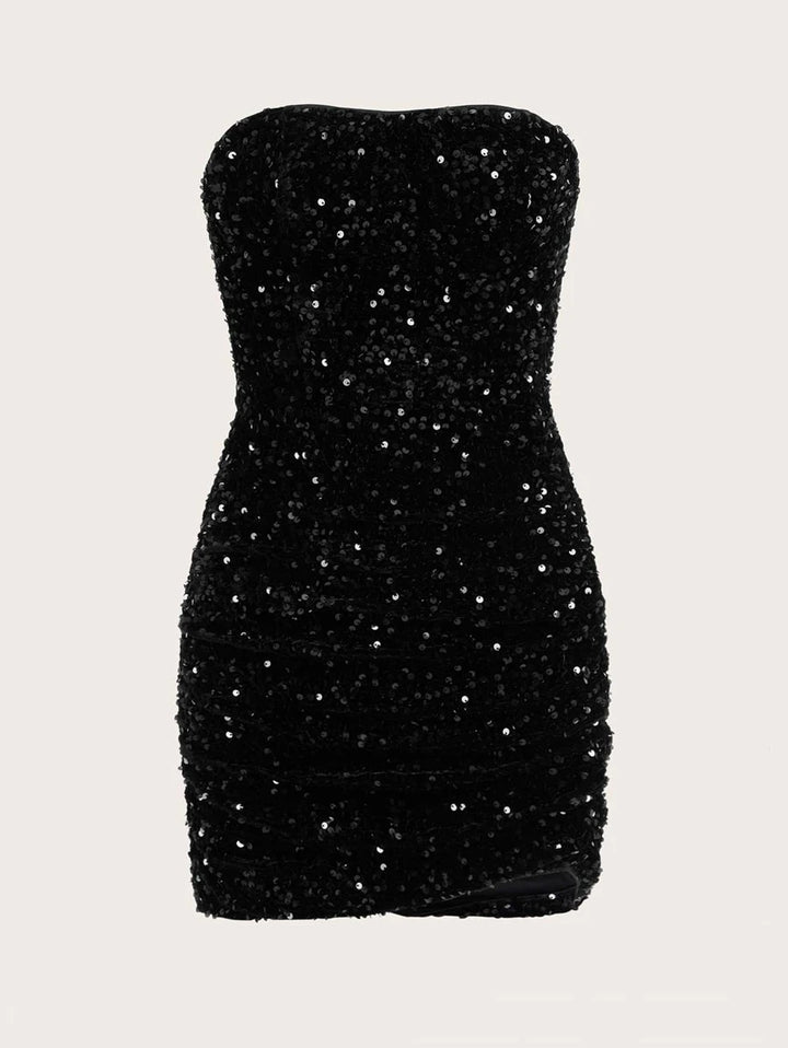 Barbie Sequin Tube Bodycon Dress