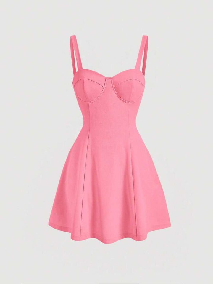 Barbie Solid Cami Casual Dress