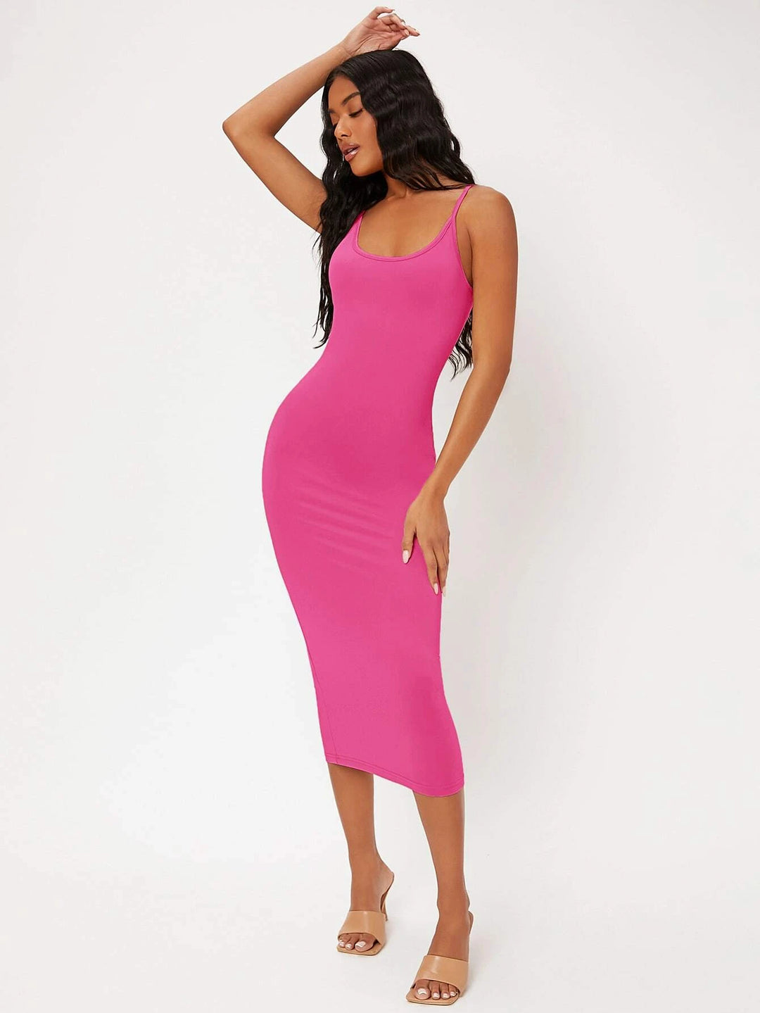 Barbie Solid Form Fitted Dress