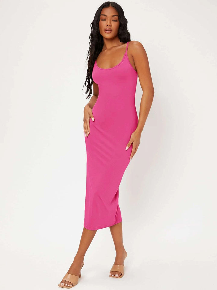 Barbie Solid Form Fitted Dress