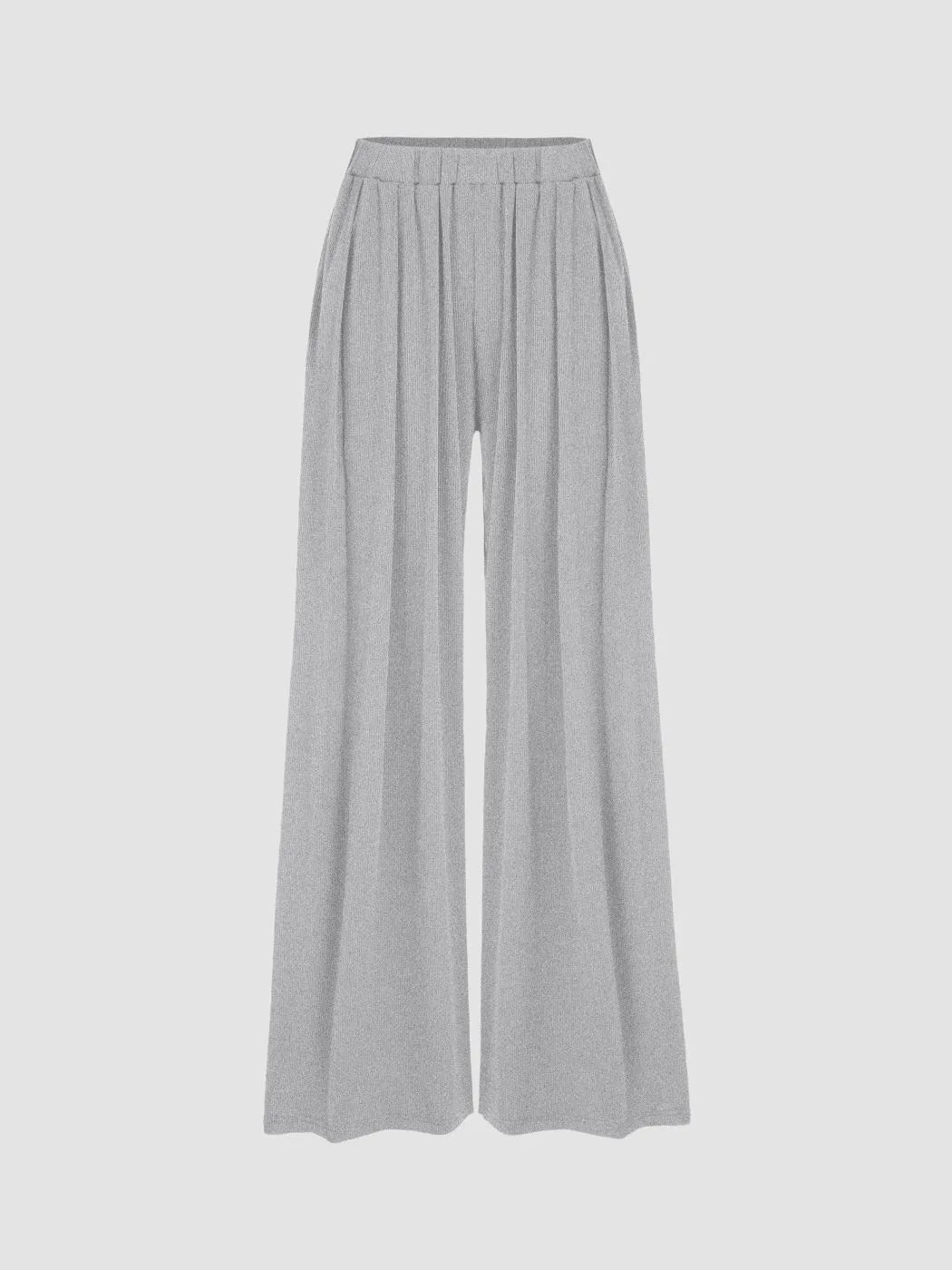 Stretchy High Elastic Wide Leg Pants