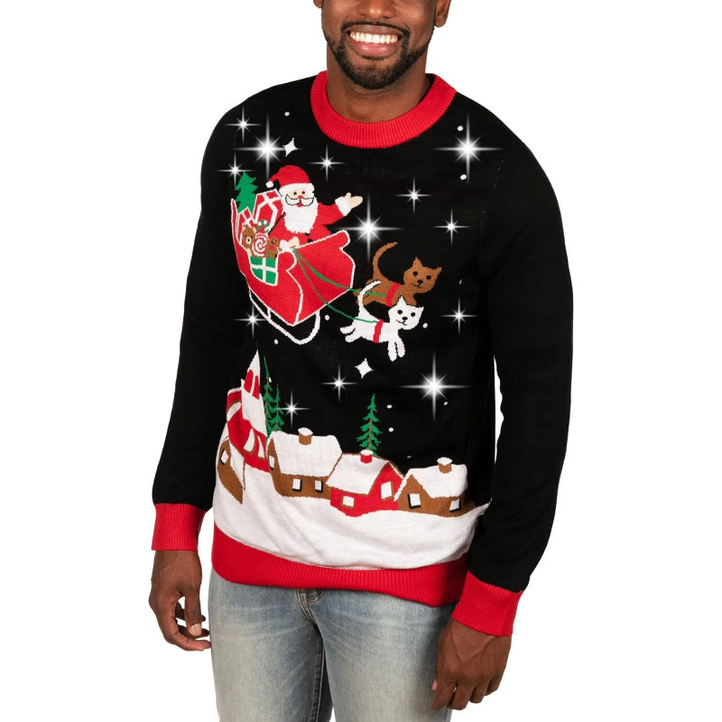 Illuminated Festive Holiday Sweater