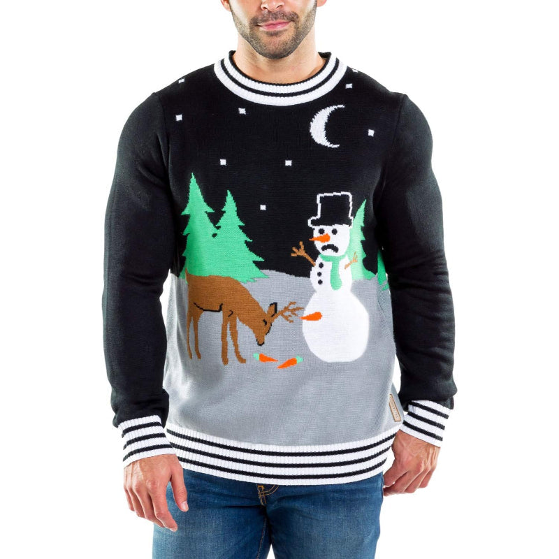 Funny Ugly Christmas Holiday Pullover Sweater