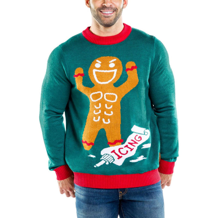 Whimsical and Playful Christmas Holiday Pullover Sweater