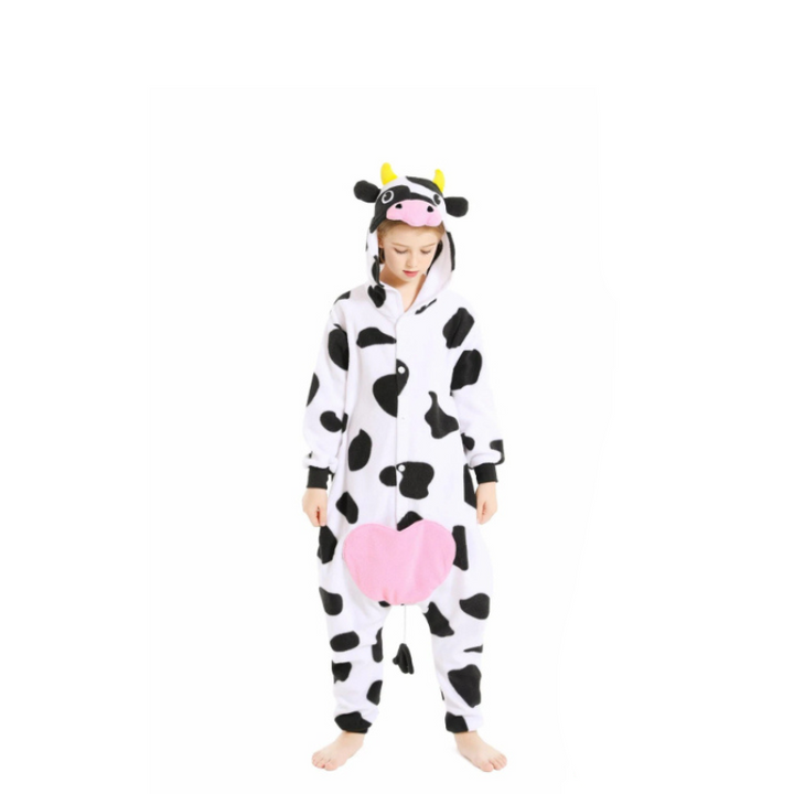 Cow Themed Matching Family Jumpsuits Set