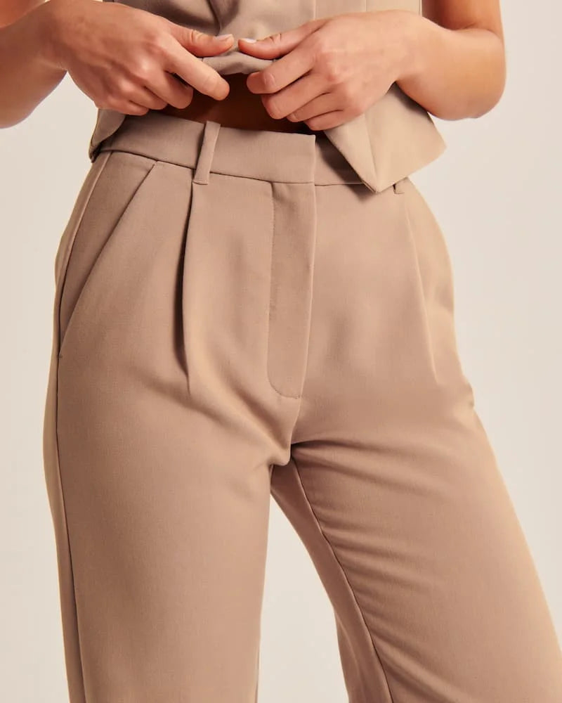 Pantalon droit décontracté sur mesure