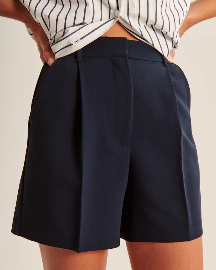 Ultra High Rise Tailored Shorts