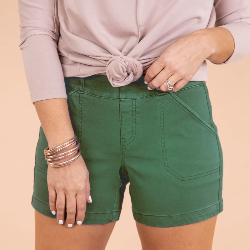 Twill-Sommershorts