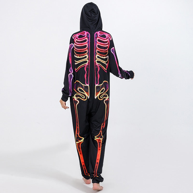 The Skeleton Family Jumpsuit Set