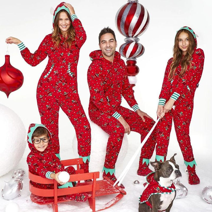 Xmas Family Jumpsuit Set