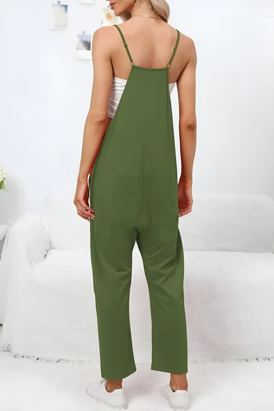 Cozy And Comfy Fit Jumpsuit With Pockets