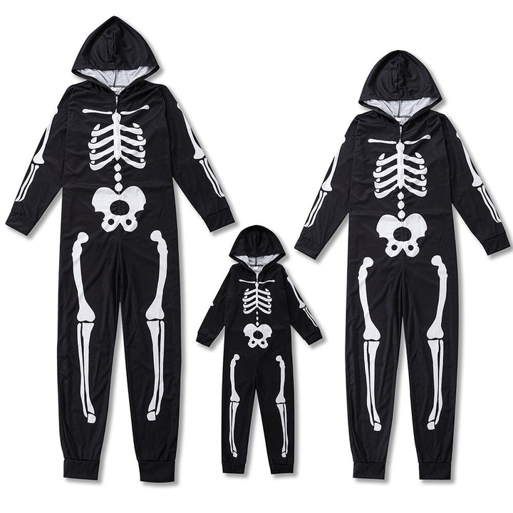 The Skeleton Family Jumpsuit Set