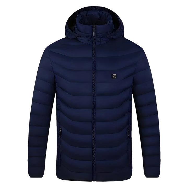 Heated Outdoor Jacket With Adjustable Temperature Control