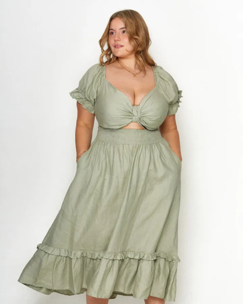 Marianne Ruffled Dress